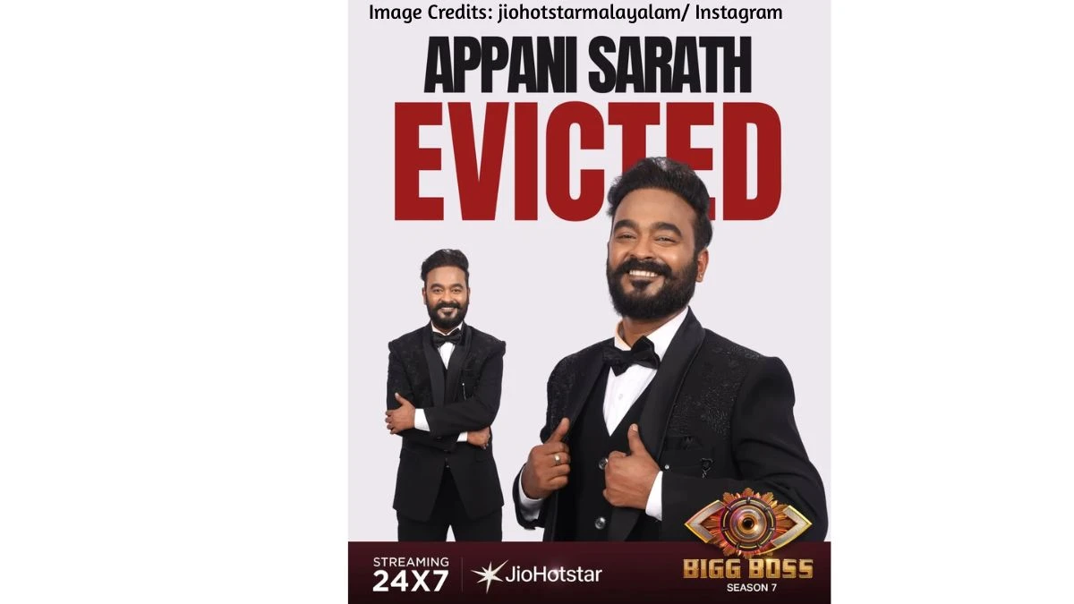 Bigg Boss Malayalam Season 7 Eviction Week 5: Appani Sarath, Renu Sudhi & Shaitya Santhosh Exit in Shocking Twist
