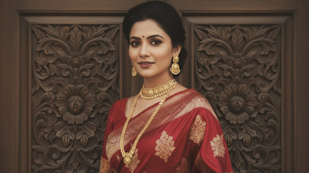 10+ Vintage Retro-style Gemini AI Photo Prompts for Saree Look
