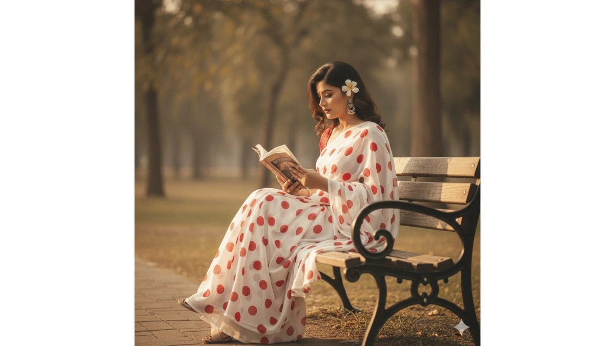 10 Free Gemini AI Photo Editing Prompts Copy Paste For Girls: Now Create Bollywood Retro Style and Cinematic Saree Photos