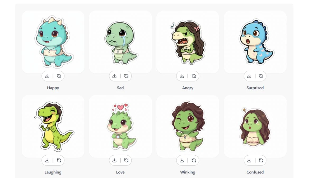 Turn Any Image Into a Custom Sticker Set Using Gemini Ai Nano Banana Template Made in Canvas