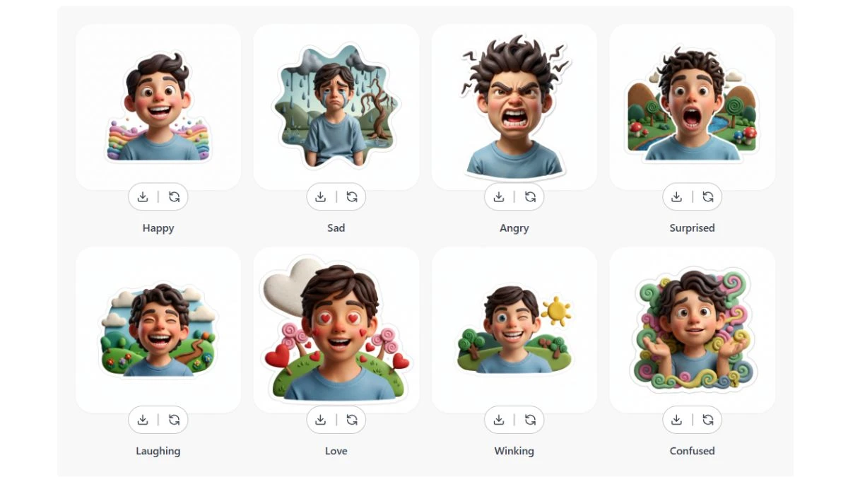 Turn Any Image Into a Custom Sticker Set Using Gemini Ai Nano Banana Template Made in Canvas