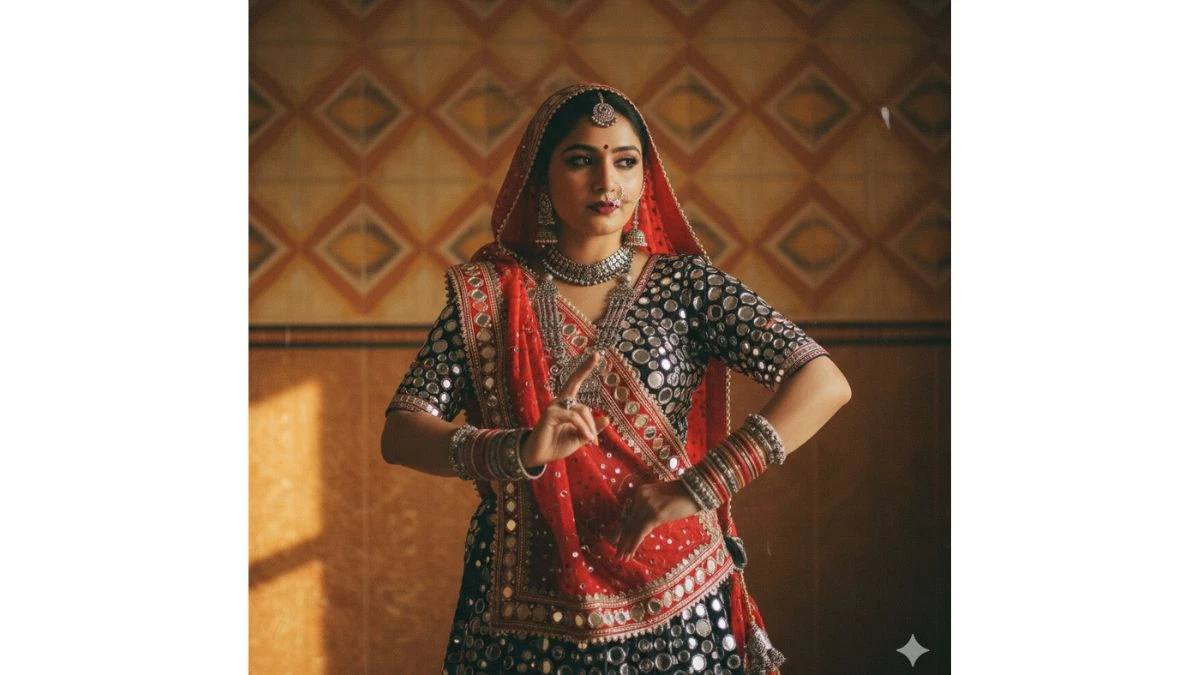 10 Free Durga Puja and Navratri Gemini Ai Photo Editor Prompts Copy Paste for Girls: Create Vibrant Chaniya-choli Edits in Seconds