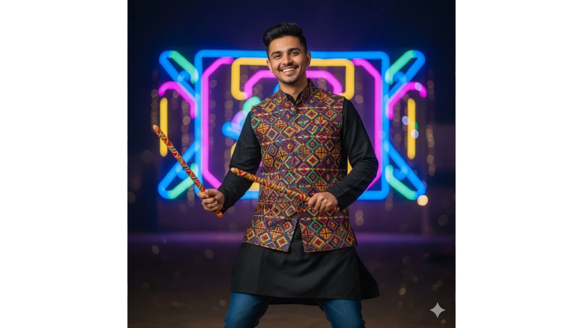 15 Google Gemini Navratri AI Photo Editing Prompts 2025 Copy Paste for Men To Create Realistic Durga Puja Looks