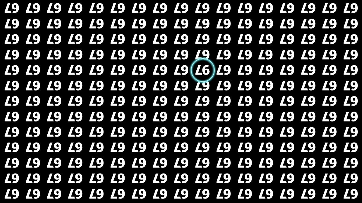 Optical Illusion IQ Test: Are You A Genius? Within 6 Seconds Spot The Inverted 97 among Inverted 67s