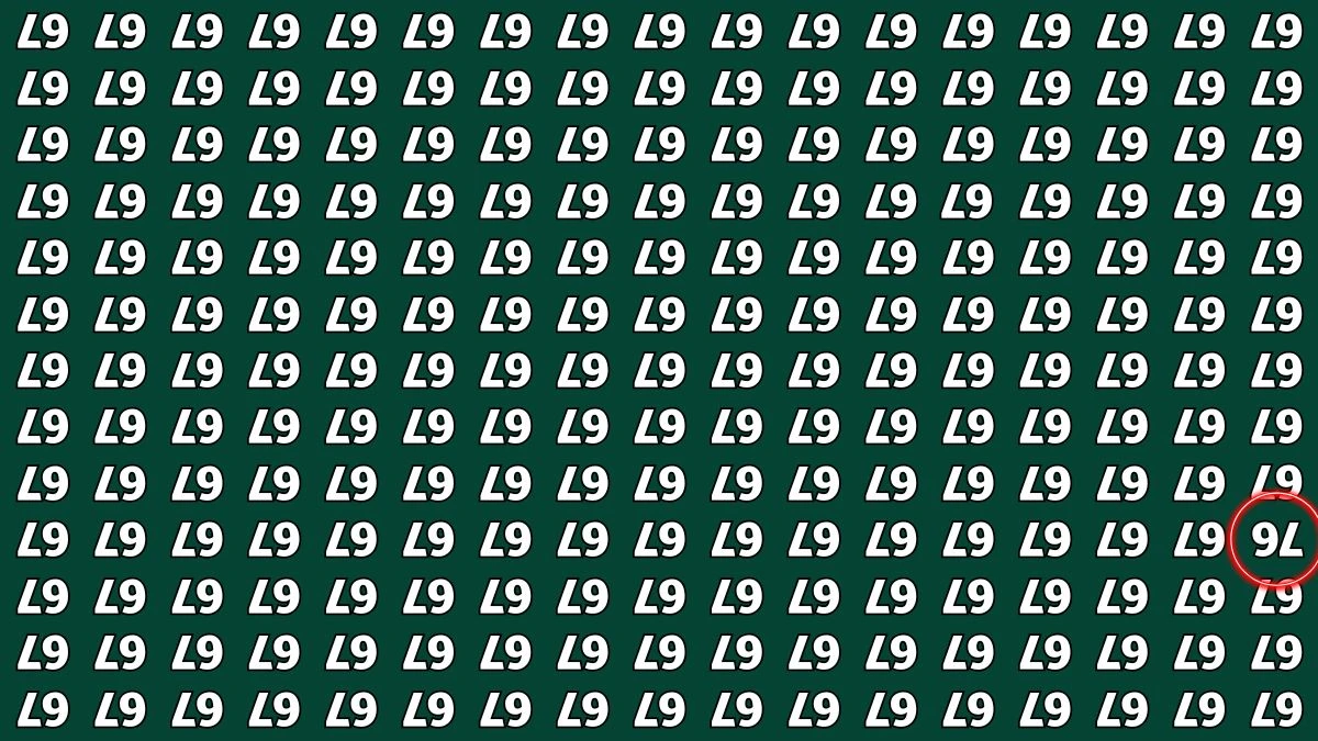 Optical Illusion IQ Test: Are You A Genius? Within 7 Seconds Spot The Inverted 76 among Inverted 67s