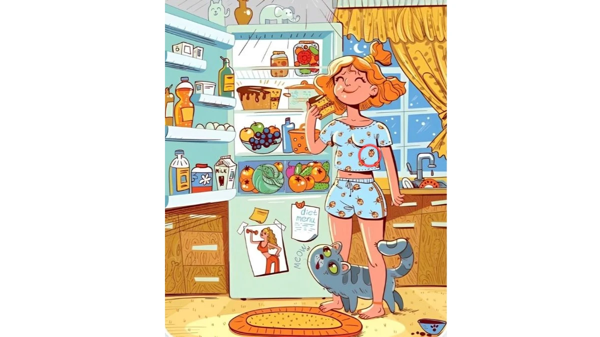 Optical Illusion Visual Test: 99% will fail to spot the Hidden Strawberry in 10 seconds!