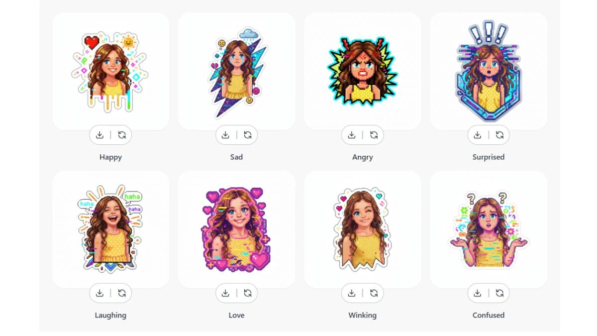 Turn Any Image Into a Custom Sticker Set Using Gemini Ai Nano Banana Template Made in Canvas