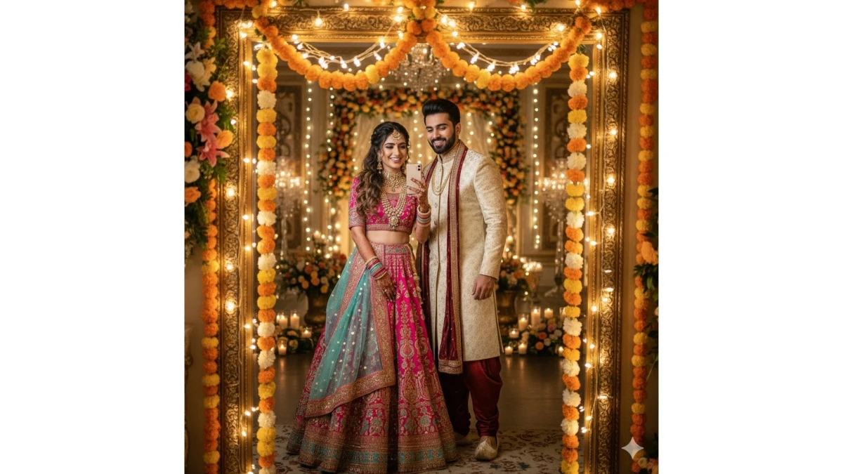 10 Portrait Mirror Selfie Photo Editing Gemini AI Prompts Copy Paste for Couples