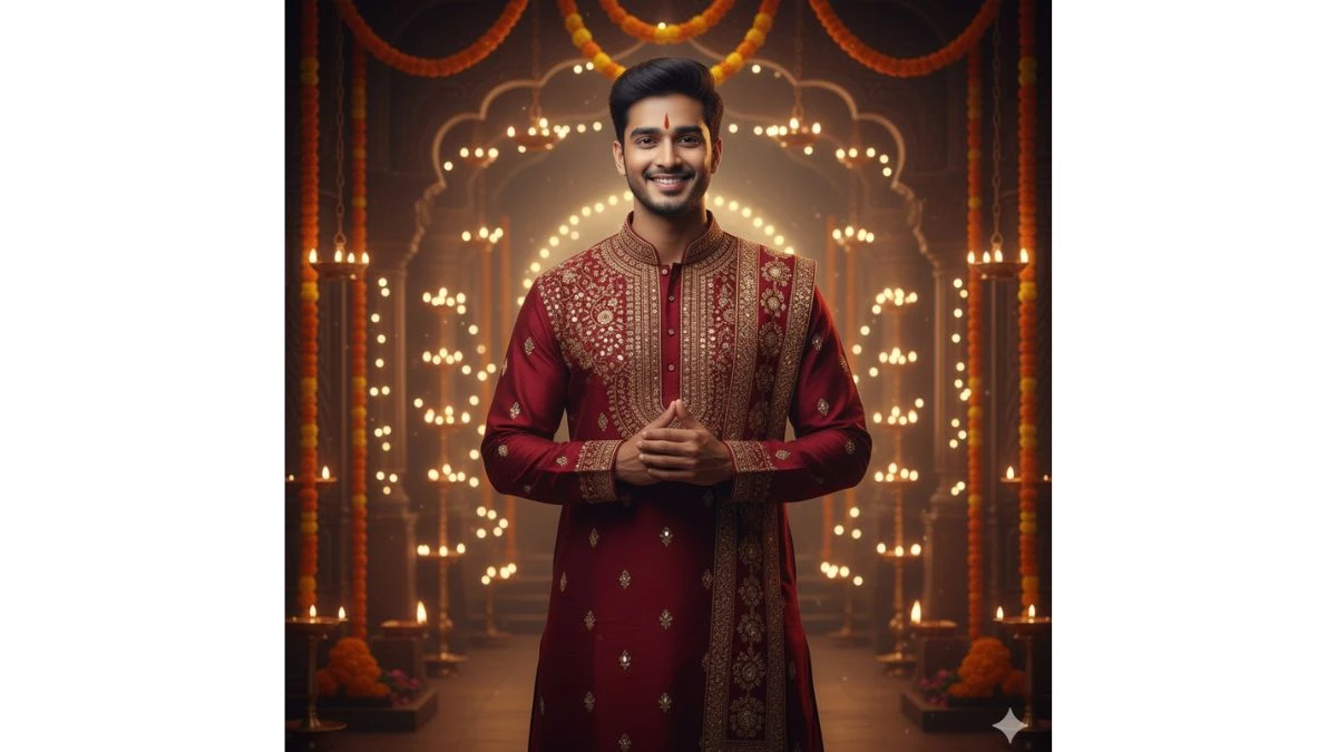 Gemini AI Navratri Prompt for Boys: 10 Garba & Dandiya Outfit Ideas for Boys