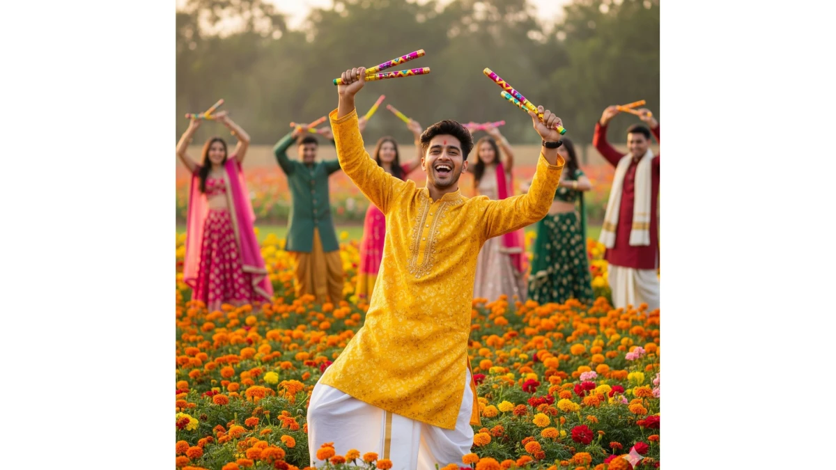 Navratri Vibes: Top 10 Gemini AI Editor Navratri Prompts for Boys