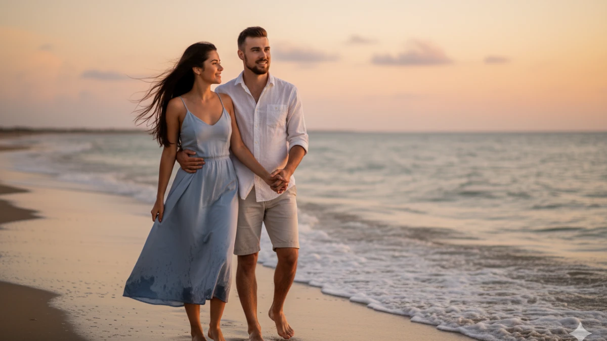 20+ Romantic Gemini AI Photo Editing Prompts Copy Paste For Couples To Create Stunning Couple Photos