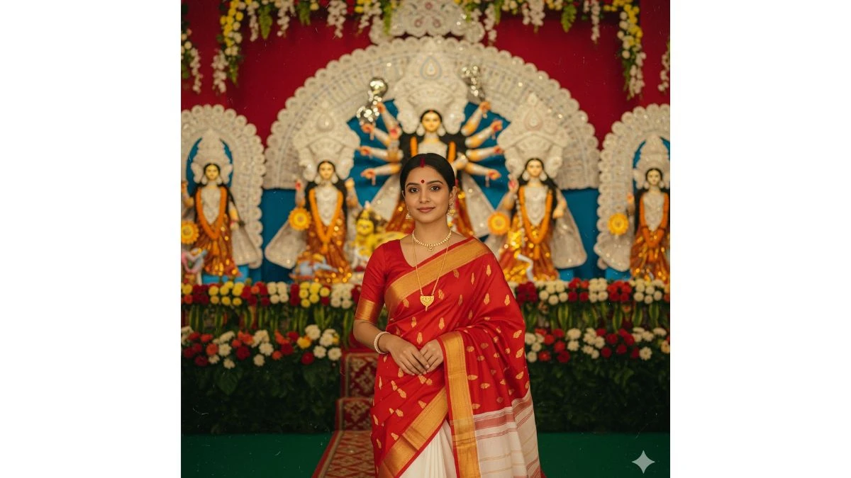 10 Free Durga Puja and Navratri Gemini Ai Photo Editor Prompts Copy Paste for Girls: Create Vibrant Chaniya-choli Edits in Seconds