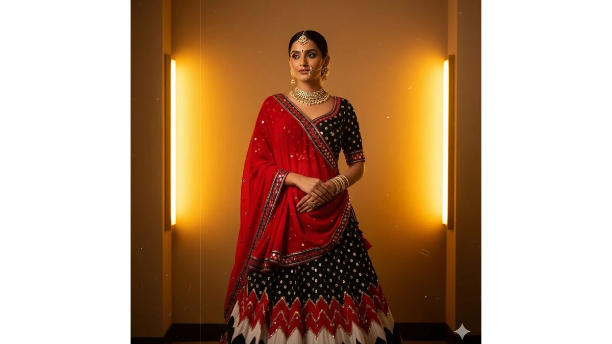 10 Free Durga Puja and Navratri Gemini Ai Photo Editor Prompts Copy Paste for Girls: Create Vibrant Chaniya-choli Edits in Seconds