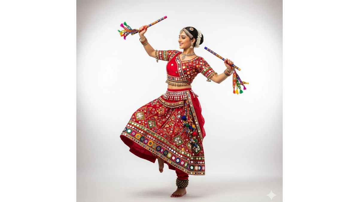 10 Free Durga Puja and Navratri Gemini Ai Photo Editor Prompts Copy Paste for Girls: Create Vibrant Chaniya-choli Edits in Seconds