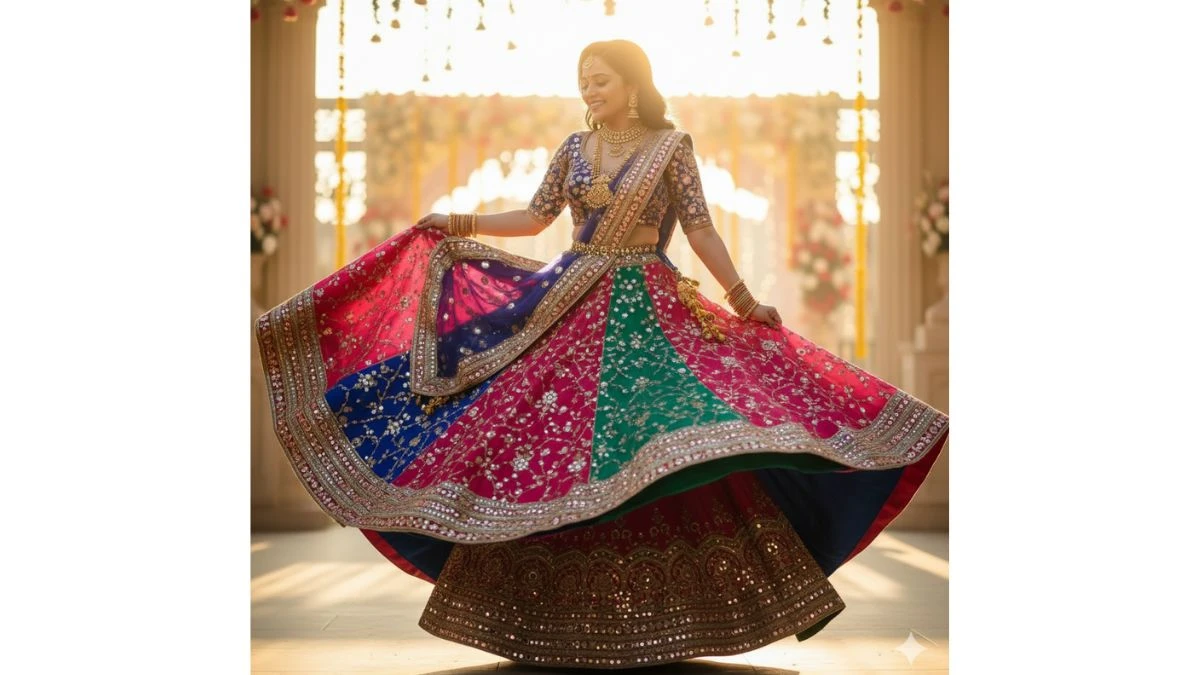 10 Free Durga Puja and Navratri Gemini Ai Photo Editor Prompts Copy Paste for Girls: Create Vibrant Chaniya-choli Edits in Seconds