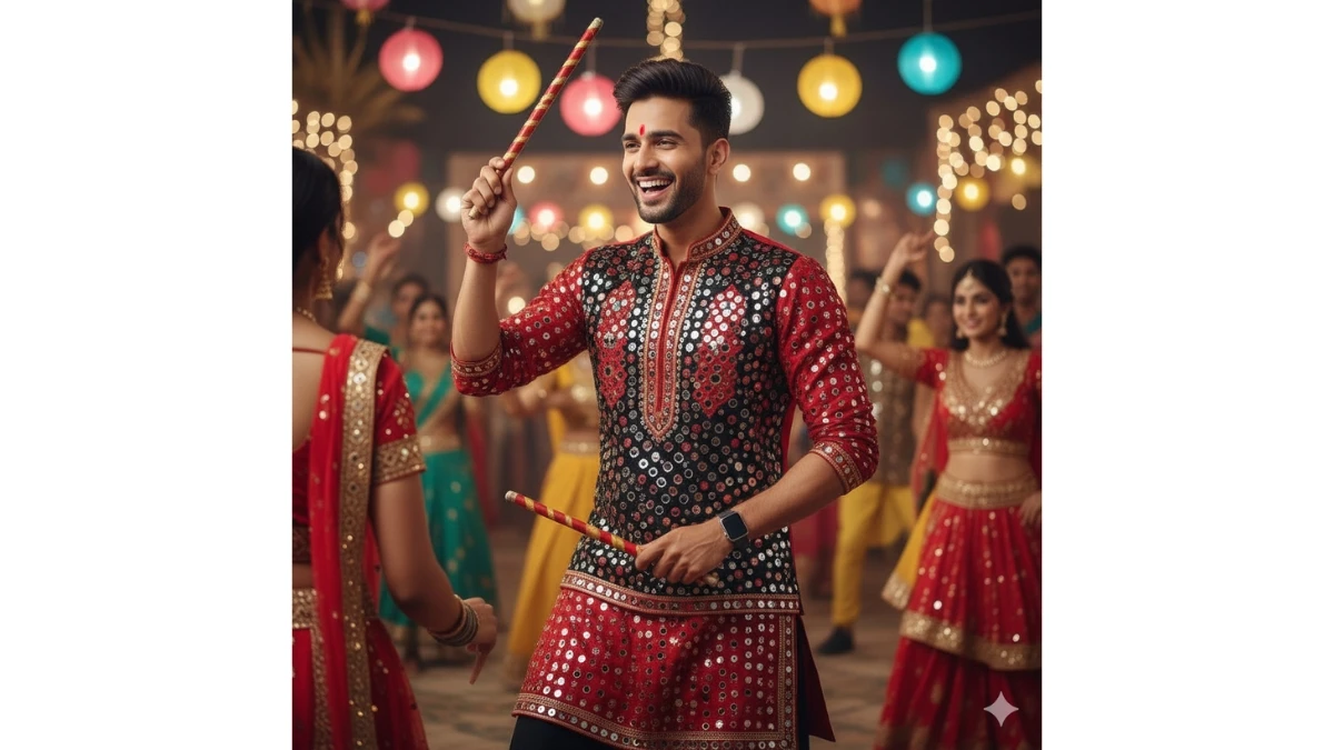 Google Gemini AI Photo Editing Prompts Copy Paste To Create a Radiant Dandiya Night Looks This Navratri