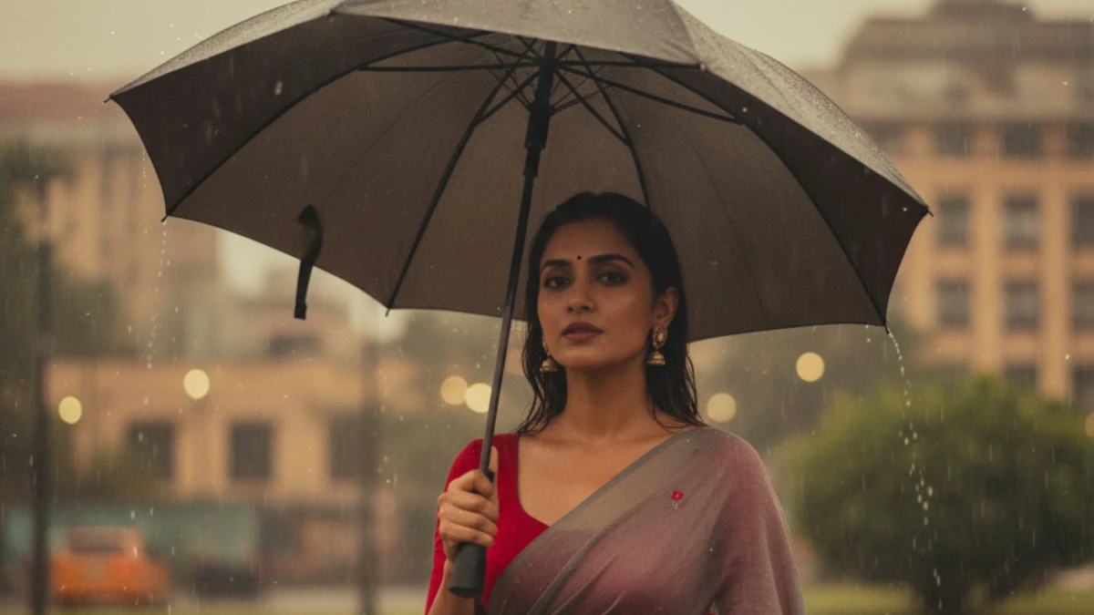 10+ Vintage Retro-style Gemini AI Photo Prompts for Saree Look