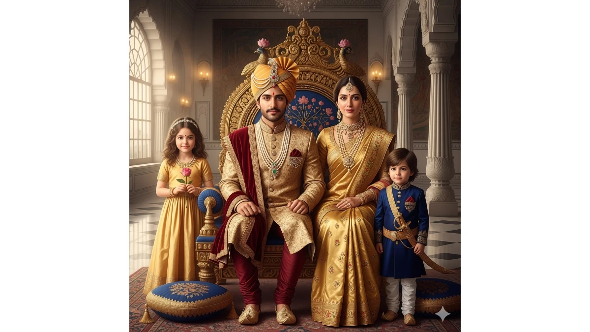 10 Gemini AI Photo Editor Prompts to Turn your Family Photos into a Royal Portrait