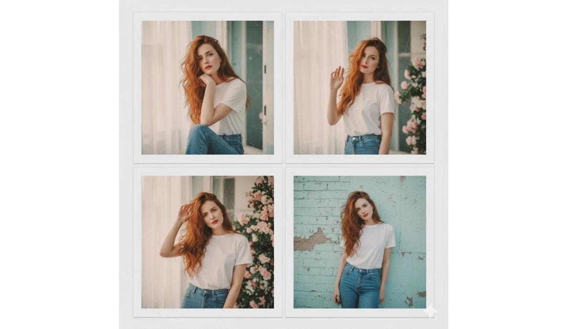 Gemini AI Photo Editor Retro Image Prompts for Girls: Try These Prompts to Create Polaroid-style Portraits