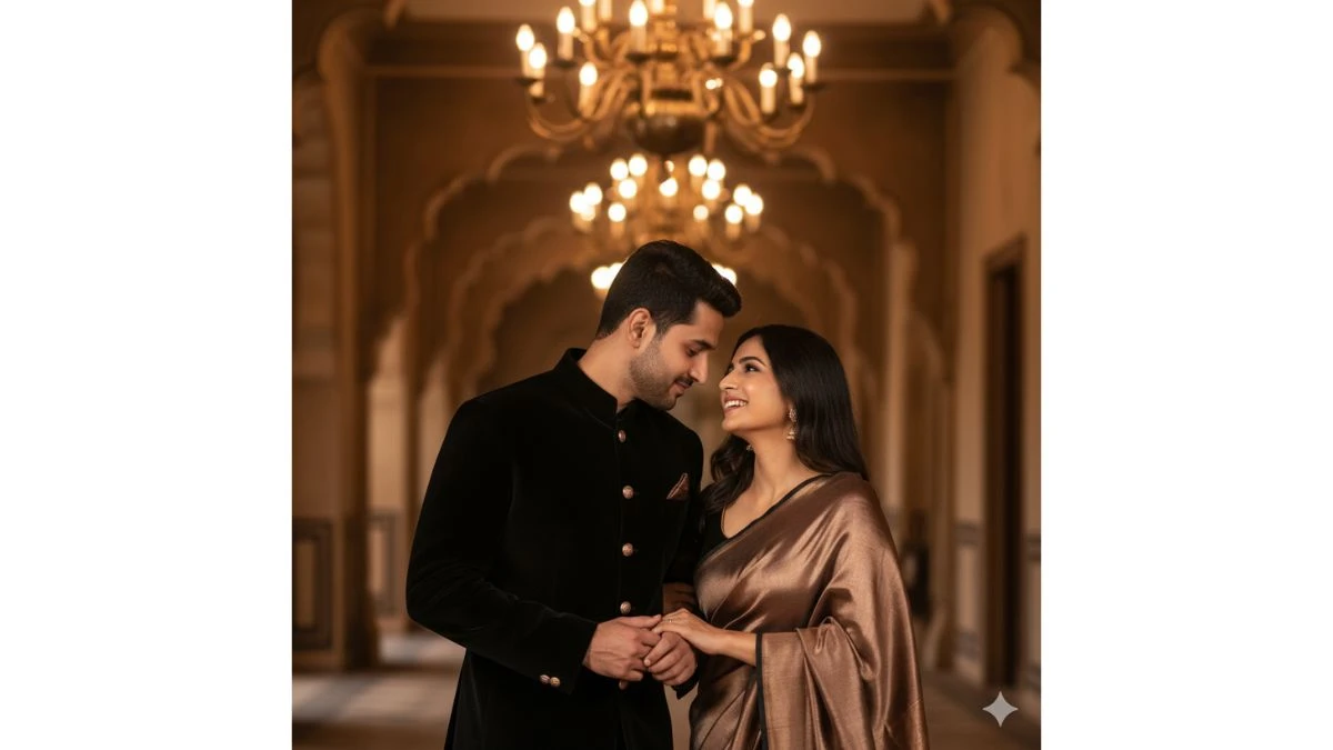 10 Romantic Gemini AI Photo Editing Prompts for Couples in a Royal Palace Setting