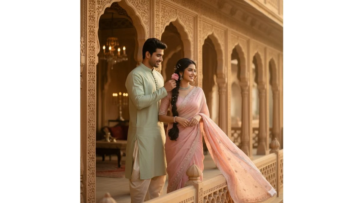 10 Romantic Gemini AI Photo Editing Prompts for Couples in a Royal Palace Setting