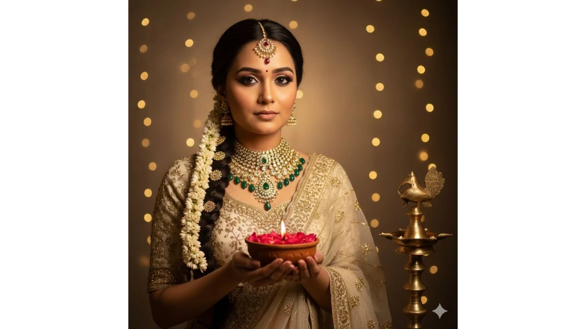 9 Magical Diwali Gemini AI Portrait Phot Editing Prompts for Girls: Create Your Own Cinematic Diwali Glow
