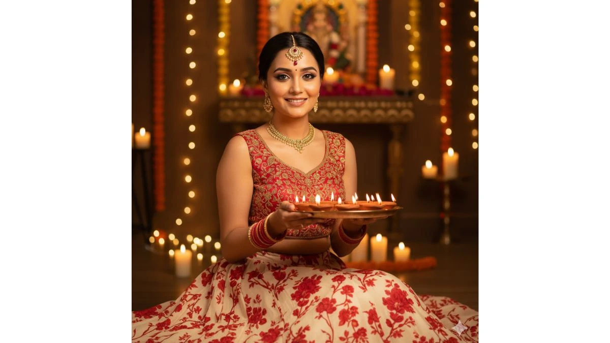 9 Magical Diwali Gemini AI Portrait Phot Editing Prompts for Girls: Create Your Own Cinematic Diwali Glow