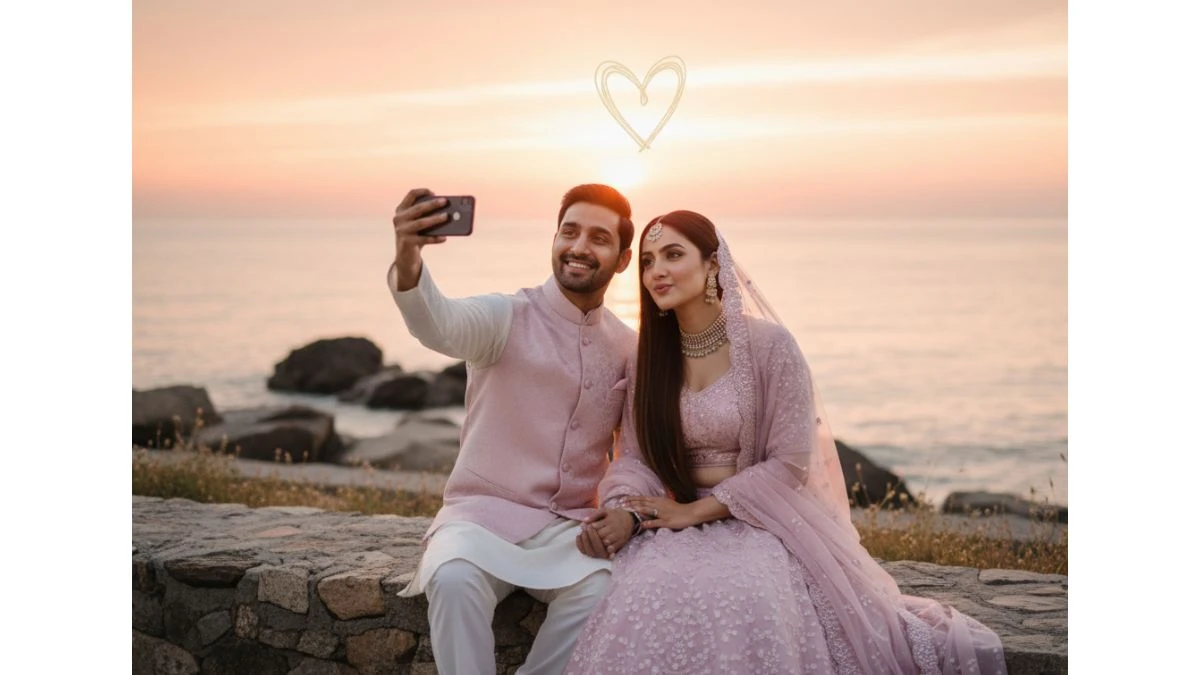 7 Instagram Trending ChatGPT Photo Editing Prompts Copy-Paste for Couples to Create Stunning 4K Sunset Portraits