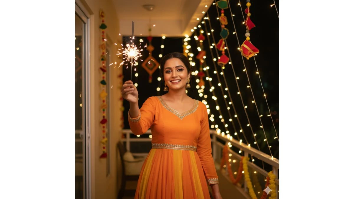 9 Magical Diwali Gemini AI Portrait Phot Editing Prompts for Girls: Create Your Own Cinematic Diwali Glow