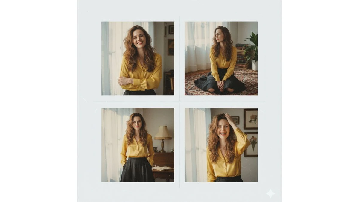 Gemini AI Photo Editor Retro Image Prompts for Girls: Try These Prompts to Create Polaroid-style Portraits