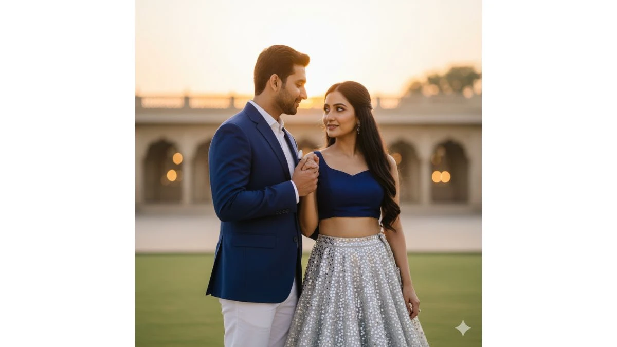 10 Romantic Gemini AI Photo Editing Prompts for Couples in a Royal Palace Setting