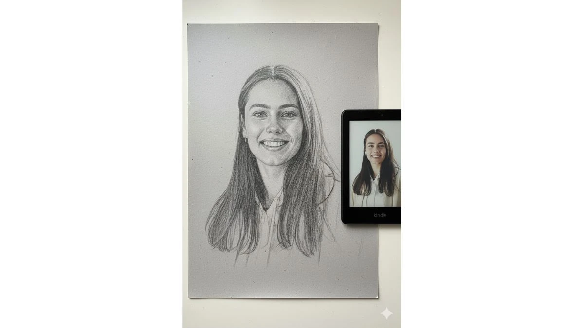 6 Instagram New Trend Gemini AI Photo Editor Prompts to Create Hyper-Realistic 3D Graphite Pencil Sketch of Your Face