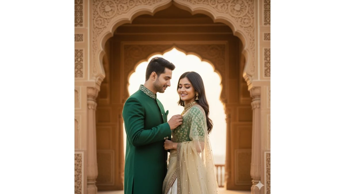 10 Romantic Gemini AI Photo Editing Prompts for Couples in a Royal Palace Setting