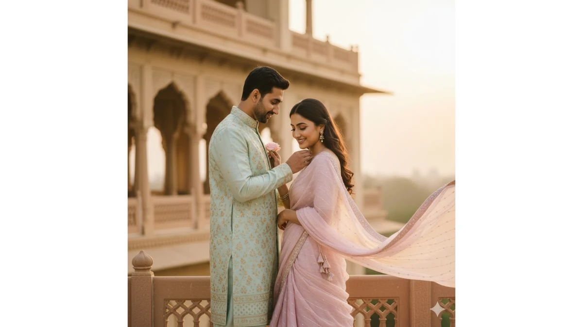 10 Romantic Gemini AI Photo Editing Prompts for Couples in a Royal Palace Setting