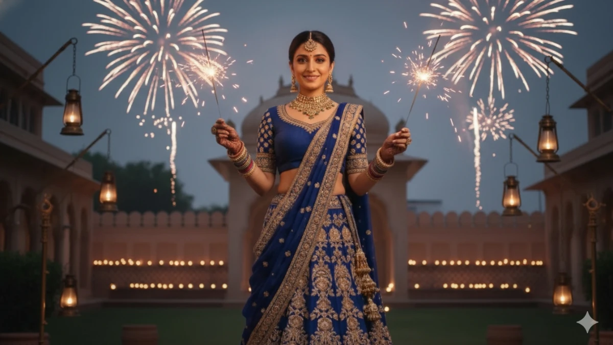 6 Best Diwali Gemini AI Photo Editing Copy-Paste Prompts to Create Stunning 90s Bollywood-Inspired Festive Portraits