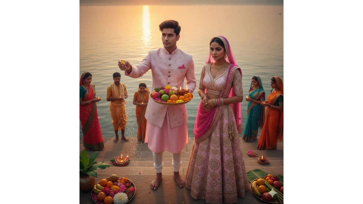 Chhath Puja 2025 Gemini AI Prompts for Couples, Girls and Boys: Create Cinematic Festive photos