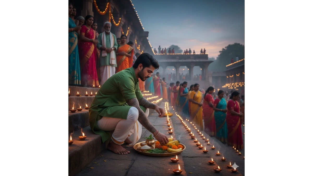 Chhath Puja 2025 Gemini AI Prompts for Couples, Girls and Boys: Create Cinematic Festive photos