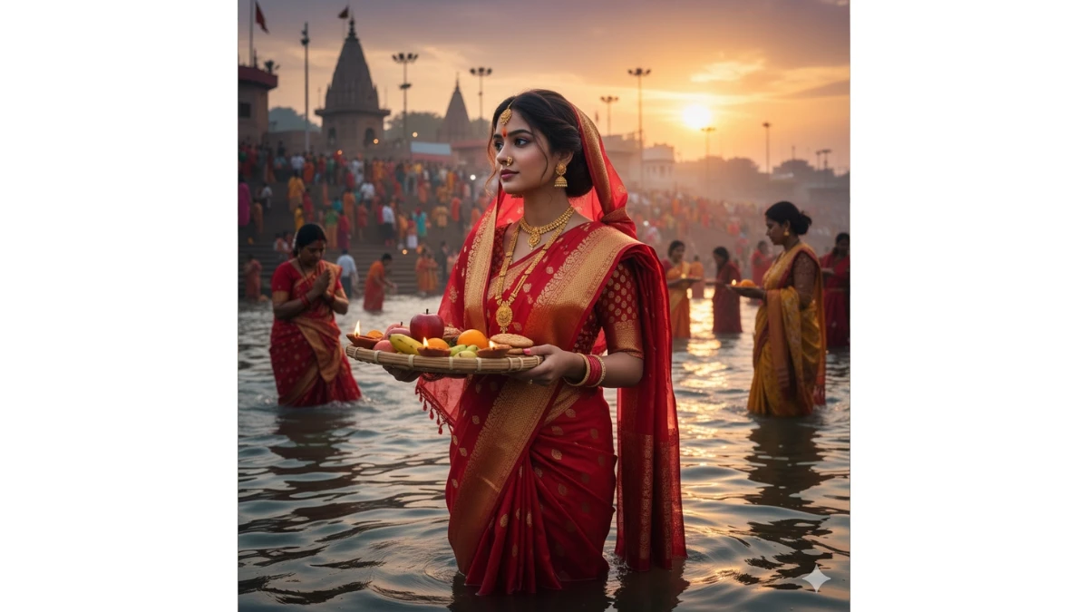 Chhath Puja 2025 Gemini AI Prompts for Couples, Girls and Boys: Create Cinematic Festive photos