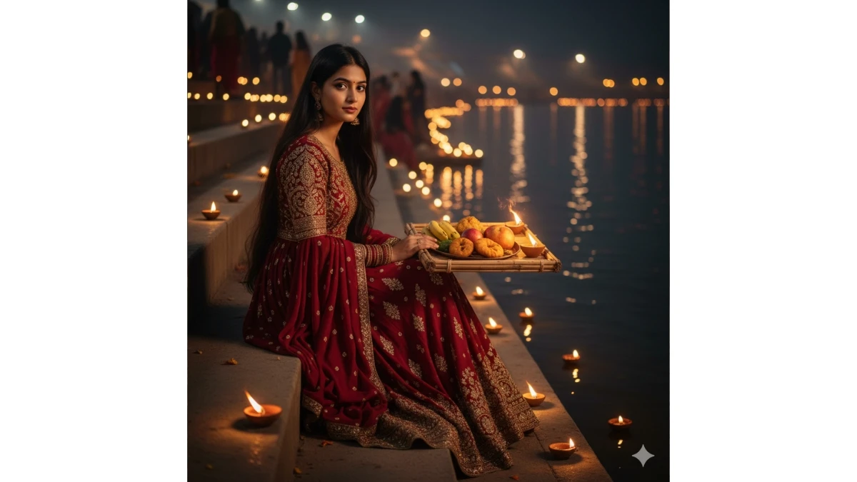 Chhath Puja 2025 Gemini AI Prompts for Couples, Girls and Boys: Create Cinematic Festive photos
