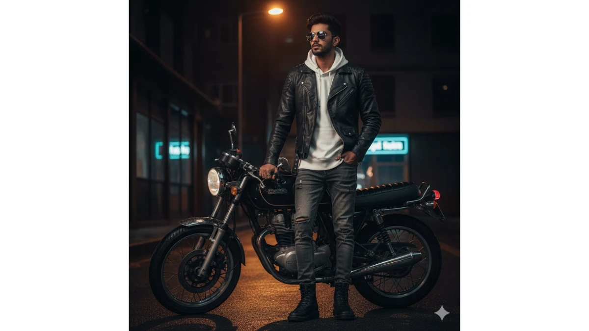 8 Gemini AI Photo Editing Prompts to Create Jaw-Dropping Ultra-Realistic Urban Rider Cinematic Motorcycle Stunning Portraits Street Beast & Night Cruiser Edition