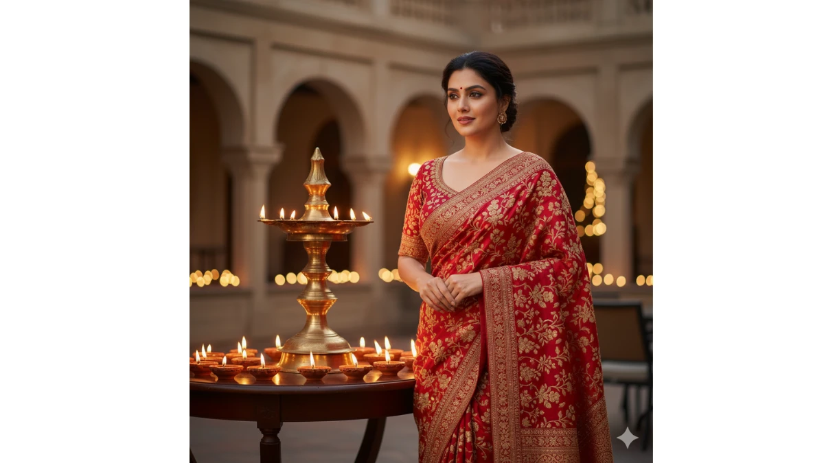 5 Gemini AI Diwali Photo Editing Prompts Copy-Paste for Girls - Celebrate this Diwali 2025 with 90s-inspired AI portraits