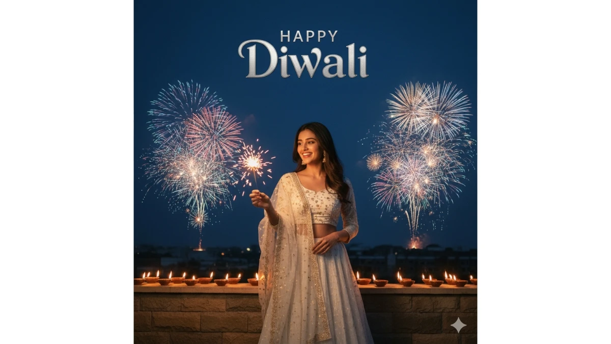 7 Gemini AI Photo Editing Copy Paste Prompts for Girls to Create Stunning 4K Diwali Cinematic Portraits