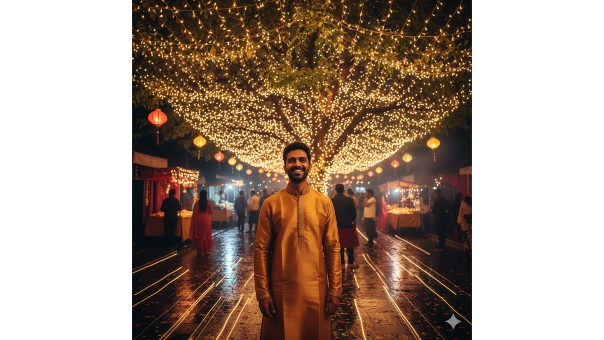Diwali 2025 Gemini AI Photo Editing Prompts: Create AI Photos for Couples, Families, Friends