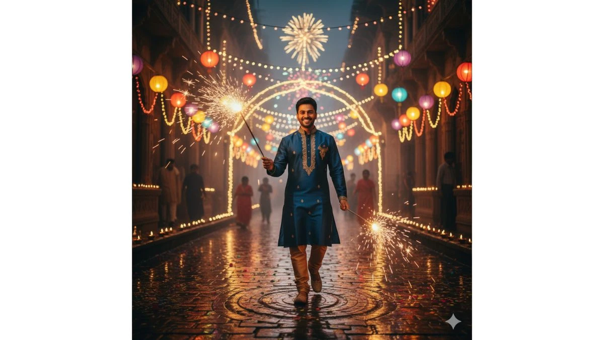 Diwali 2025 Gemini AI Photo Editing Prompts: Create AI Photos for Couples, Families, Friends