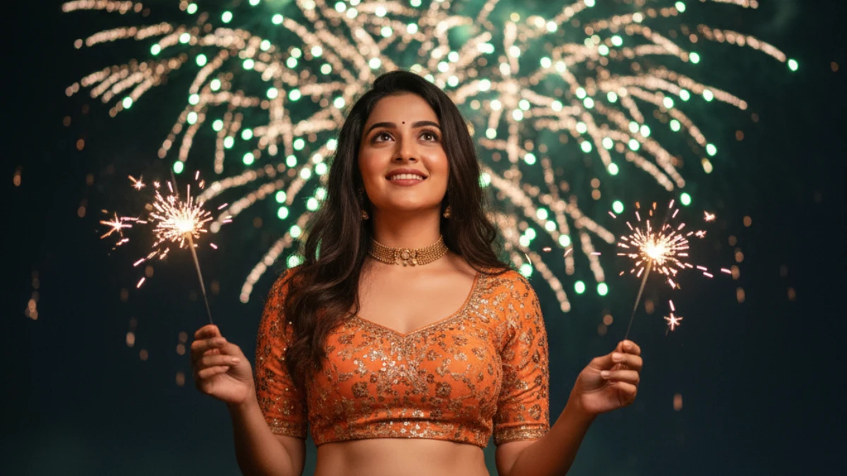 30 Trending Diwali Special Gemini AI Photo Editing Prompts Copy-Paste for All (Boys,Girls,Couples): Celebrate this Diwali with lights, smiles & beautiful memories!