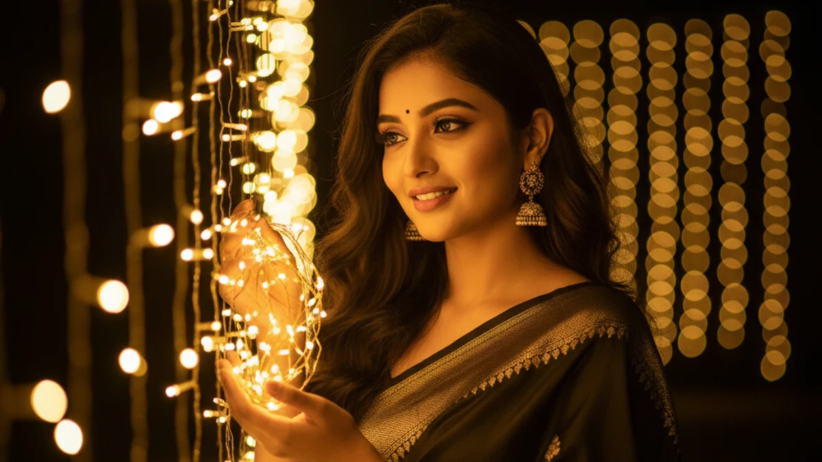 30 Trending Diwali Special Gemini AI Photo Editing Prompts Copy-Paste for All (Boys,Girls,Couples): Celebrate this Diwali with lights, smiles & beautiful memories!