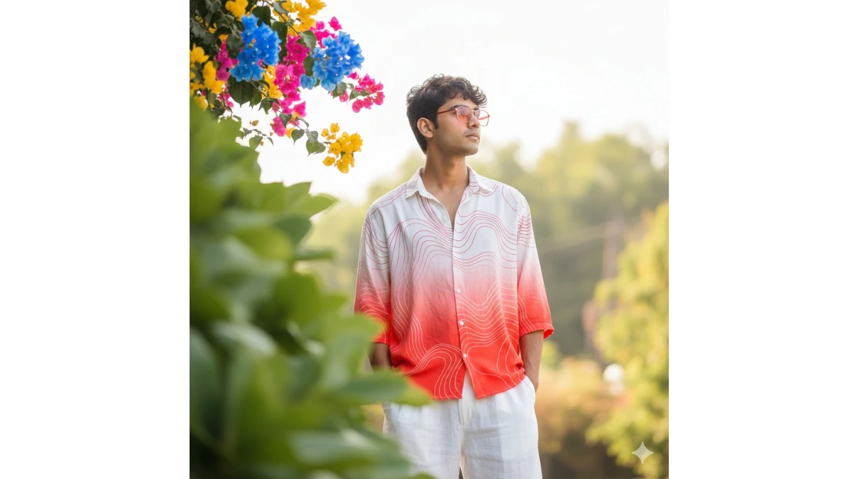 Gemini AI Boys Dual-Color Shirt & AI Photo Editing Prompts 2025: Where Fashion Meets the Future