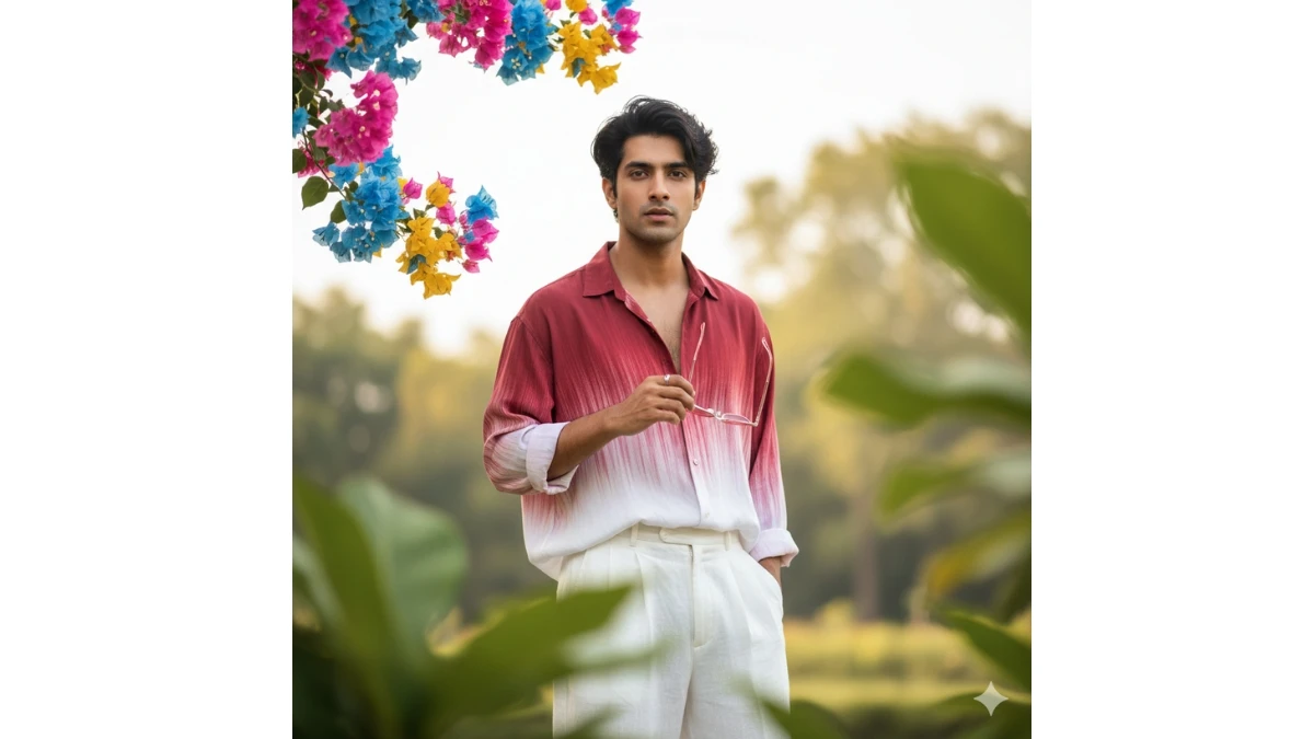 Gemini AI Boys Dual-Color Shirt & AI Photo Editing Prompts 2025: Where Fashion Meets the Future