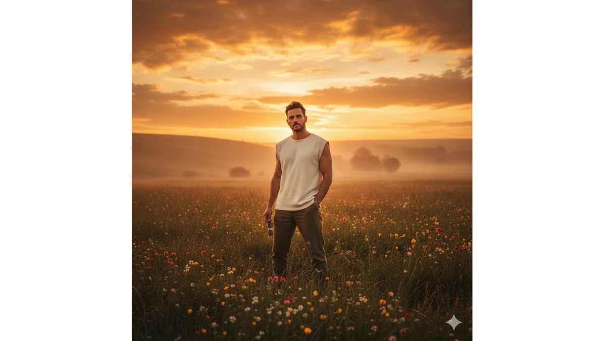 Top 5 Google Gemini Nano Banana AI Photo Editing Prompts for Boys: Create Stylish Cinematic Meadow Portraits