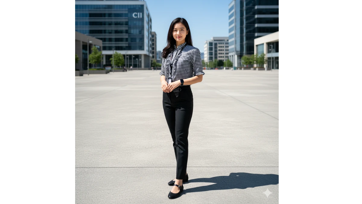 10 Girls Corporate Look Gemini AI Photo Editing Prompts: Turn your Selfies into Stunning Corporate Style Portraits